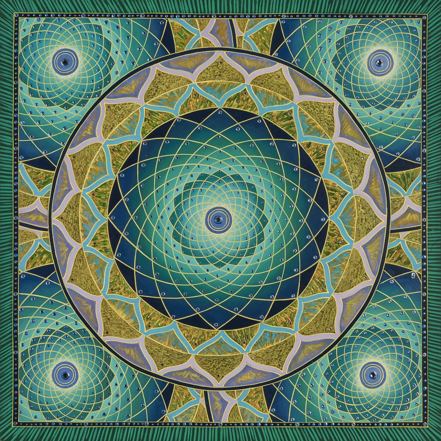 Multi Mandala Turquoise