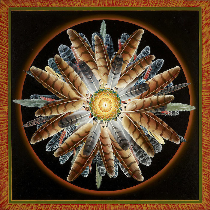 Owl Feather Mandala