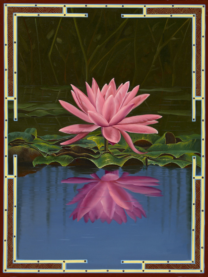 Pink Lotus Vertical