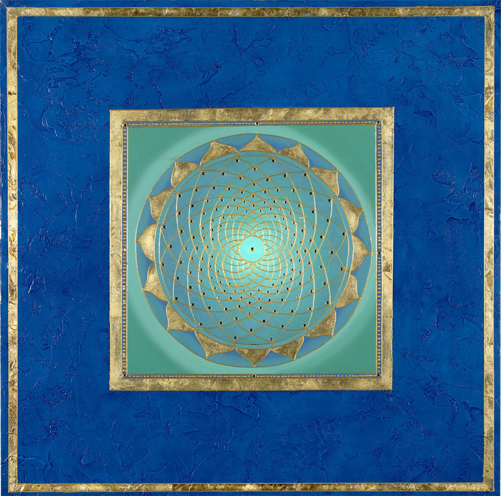 Turqouis Blue Mandala