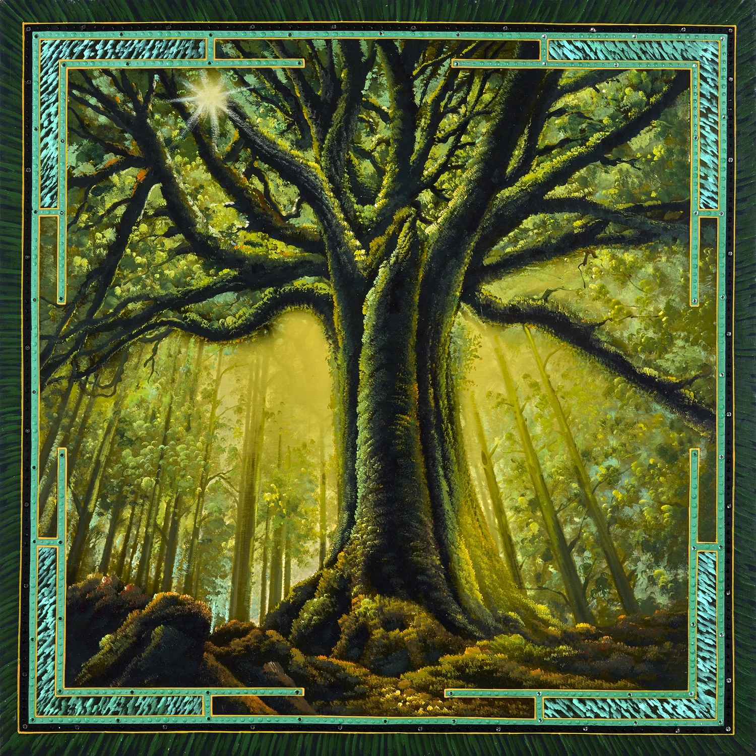 Tree Of Transcendence With Light