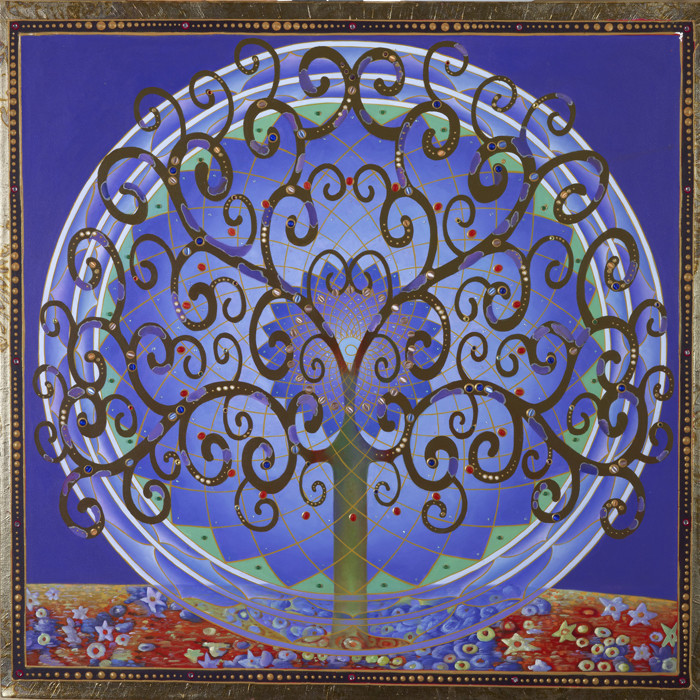 Wealth Tree Blue