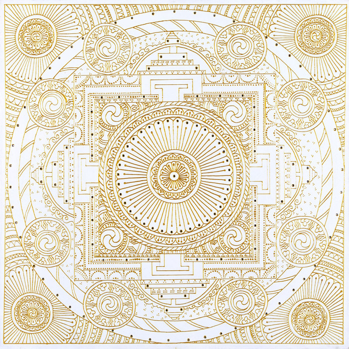 White Temple Mandala