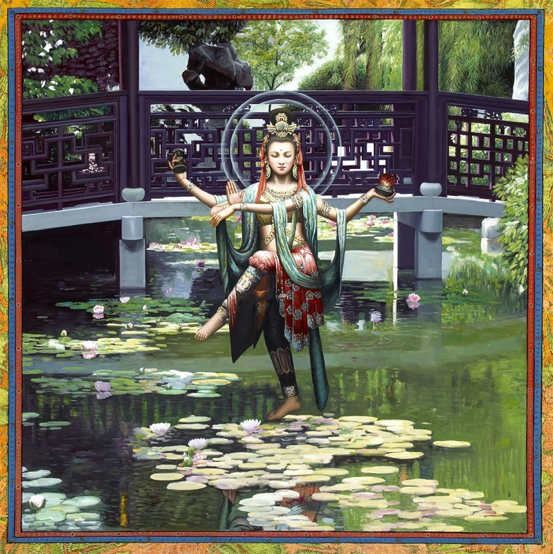 Chinese Garden Bridge