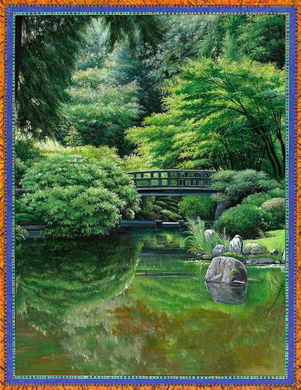 Garden Reflection