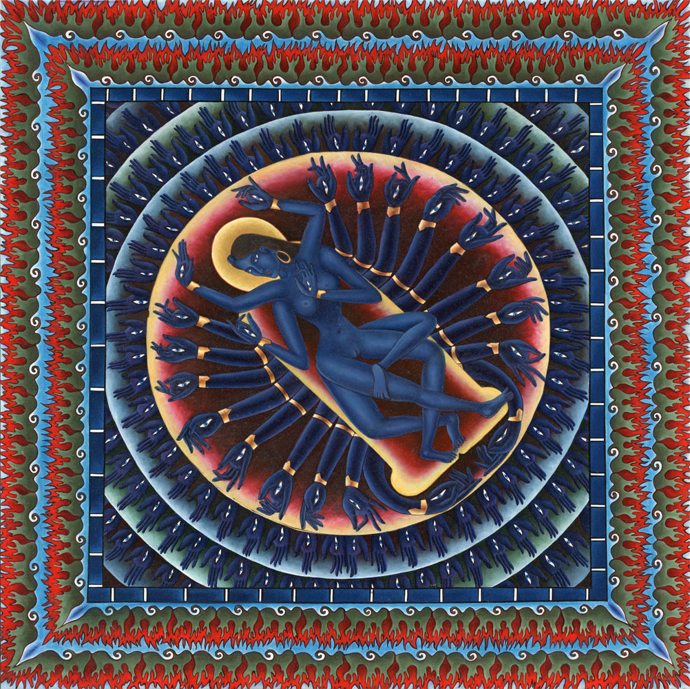 Black Vajra Vogini Diamond