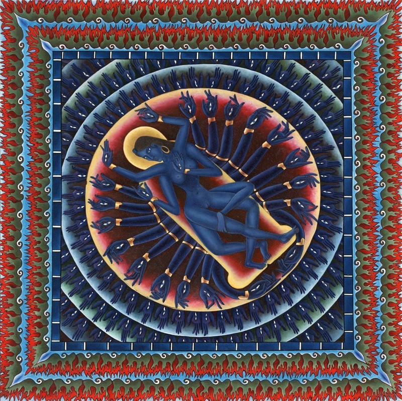 Black Vajra Vogini Diamond