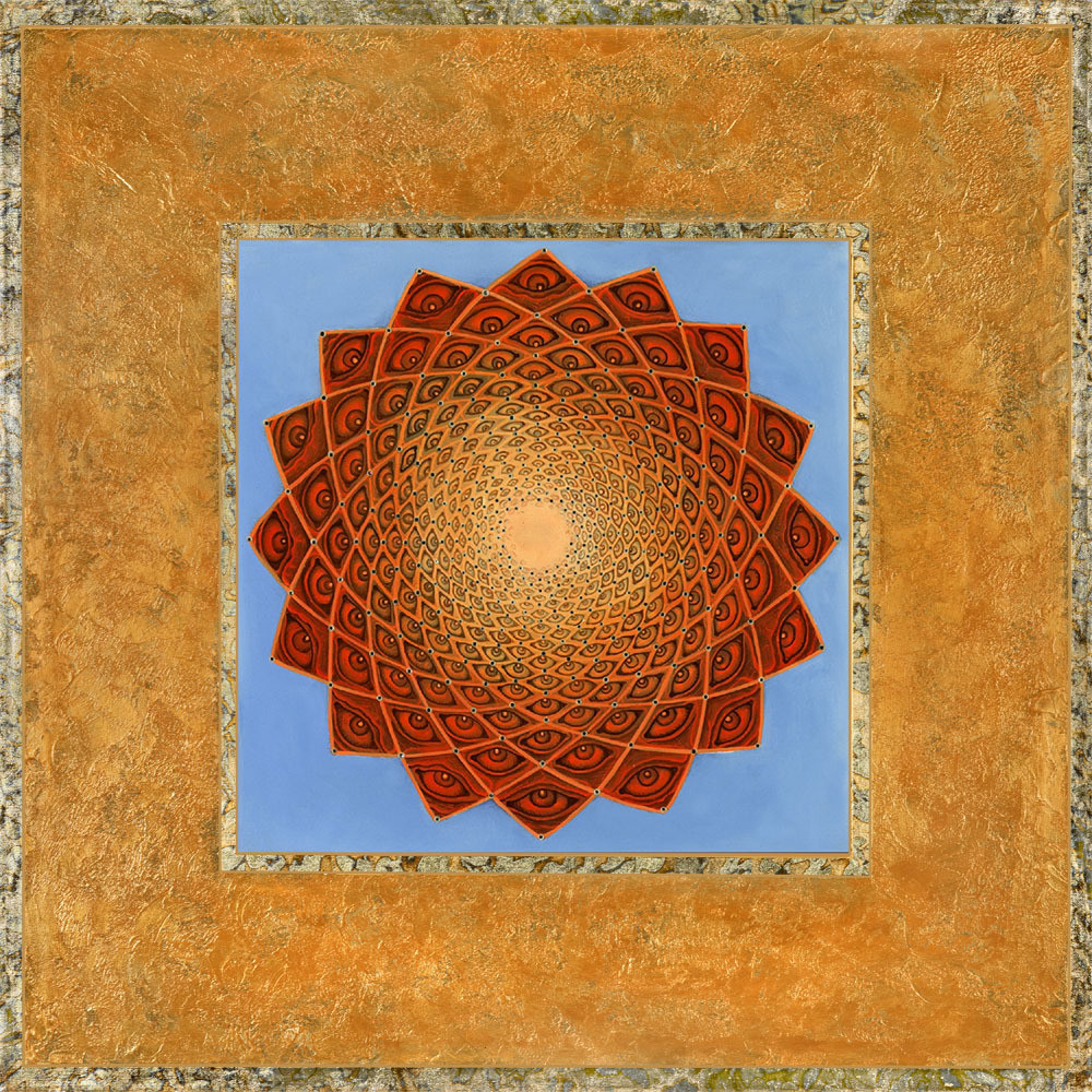 Golden Eye Mandala