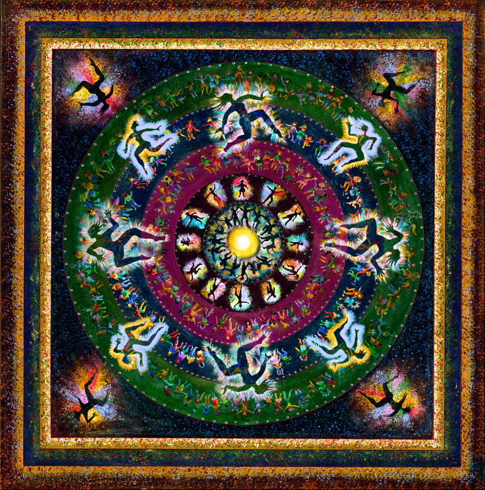 Dance Glitter Mandala