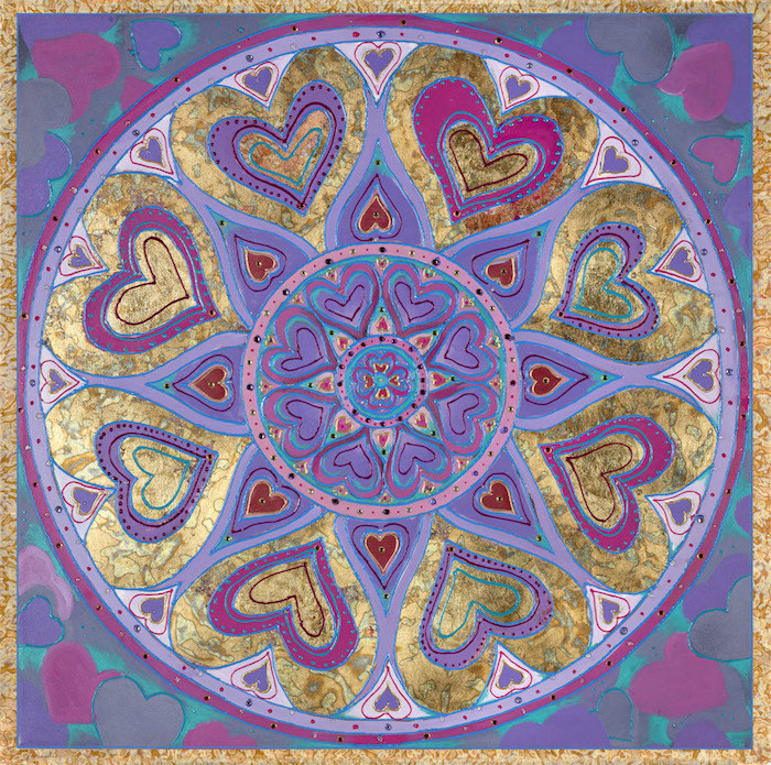 Love Kisses Mandala