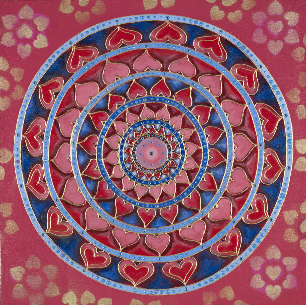 Love Mandala Chakra of Hearts