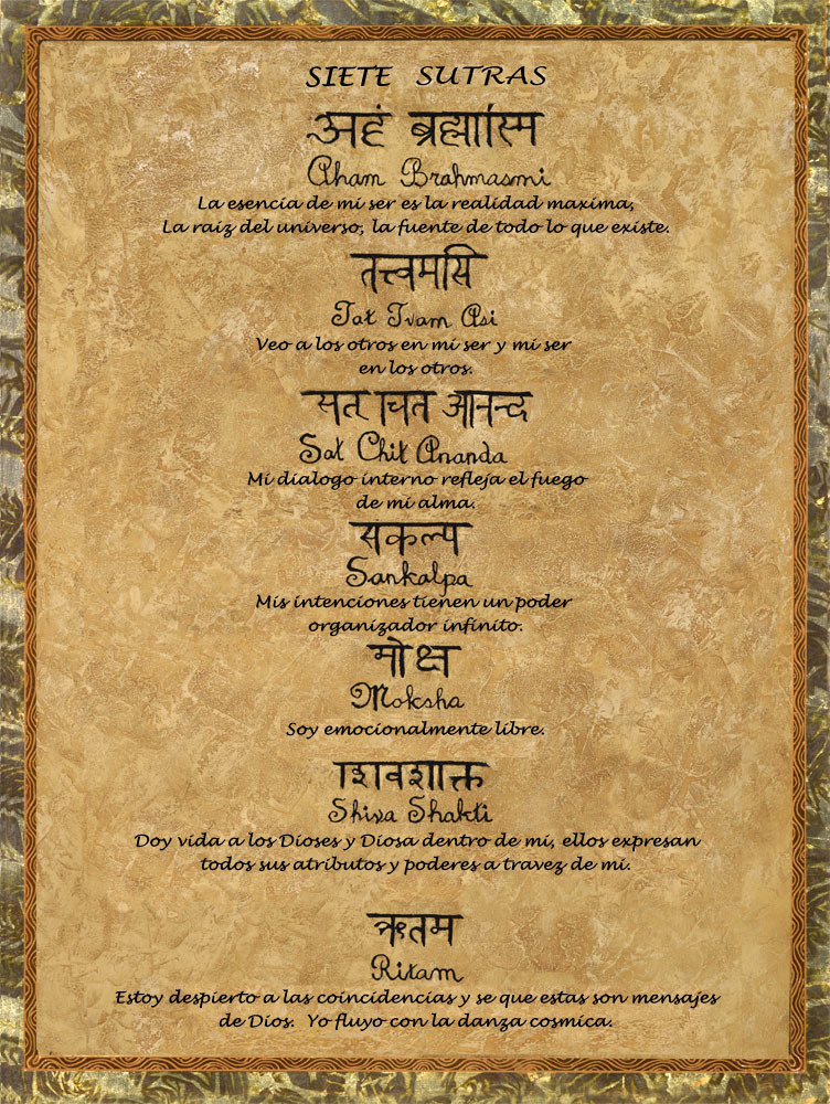 Siete Sutras