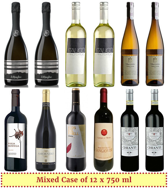 "Versatile Go-To's" Wine Selection