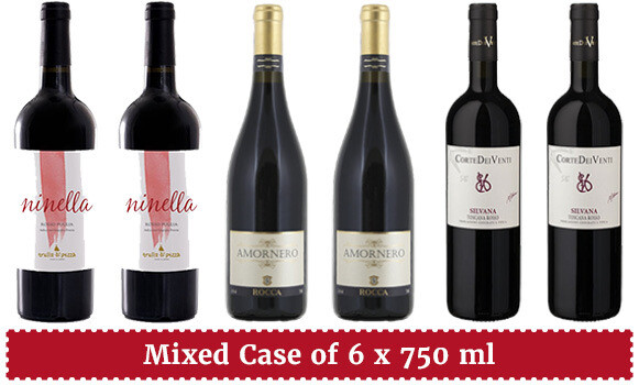 "Italian Sweetheart Reds" Wine Enjoyment Pack