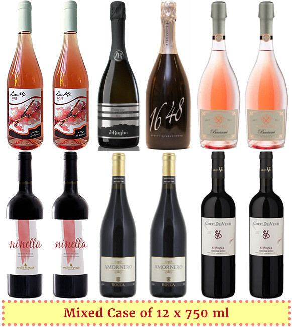 "Italian Sweethearts" Wine Selection