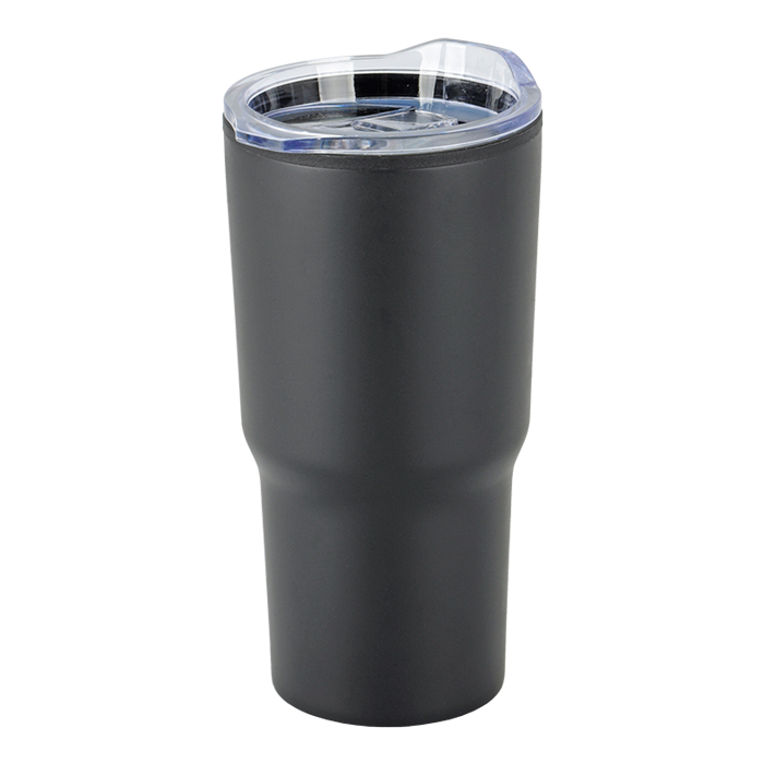 590ml Stainless Steel Mug with Clear Lid