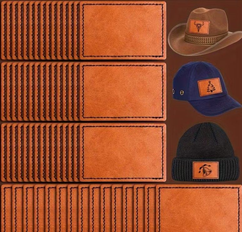 Pravokutna zakrpa od umjetne kože – personalizirana gravura