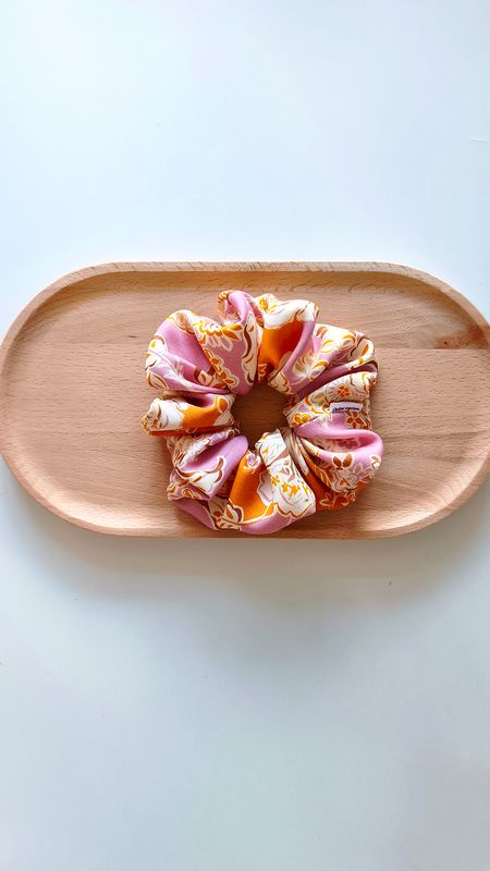 Maxi scrunchie Warm Blush do włosów