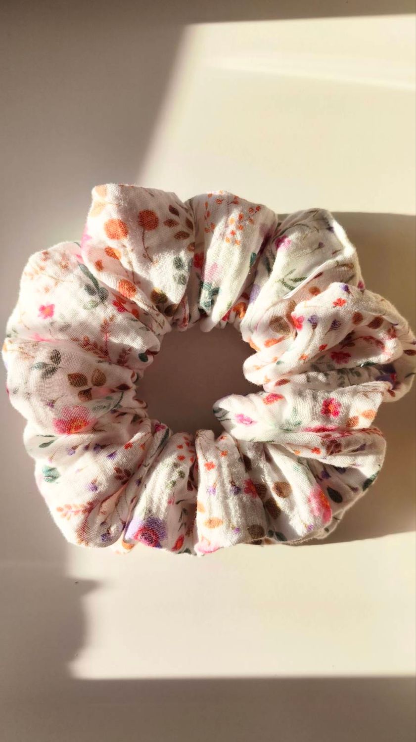 Mega scrunchies "Floral Garden"
