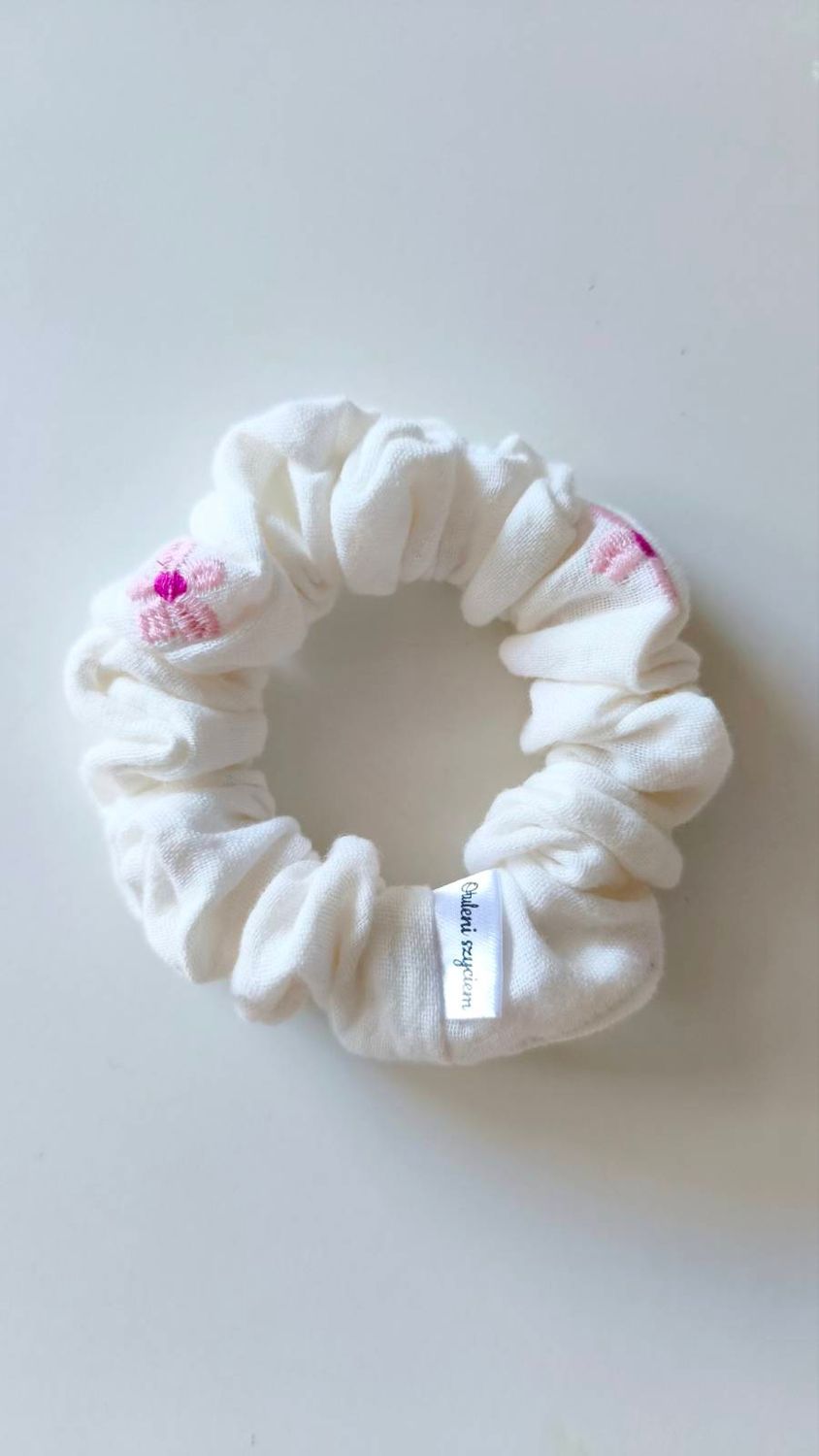 Mała muślinowa Scrunchie Estate Fiorita OUTLET