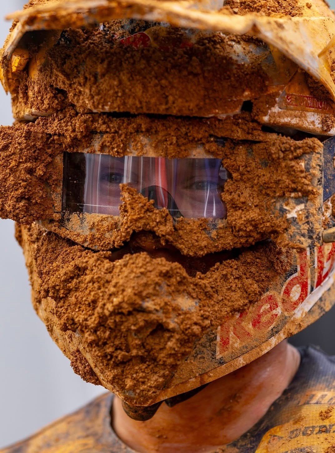 GoggleTek 48mm roll-off system (smoked lens) in Refurbished Fox Vue goggle