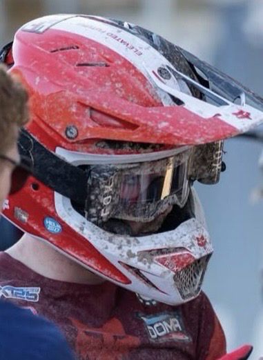 GoggleTek 48mm roll-off system (clear lens) in Refurbished Fox Vue goggle