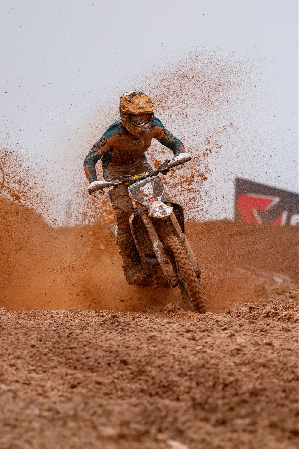 GoggleTek 48mm roll-off system (clear lens) in Refurbished Fox Vue goggle