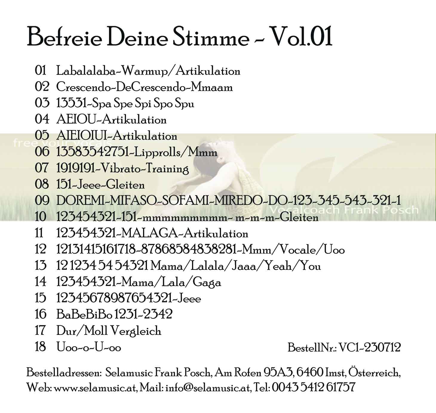 Inhalt Vol.1 Inhalt Vol.1