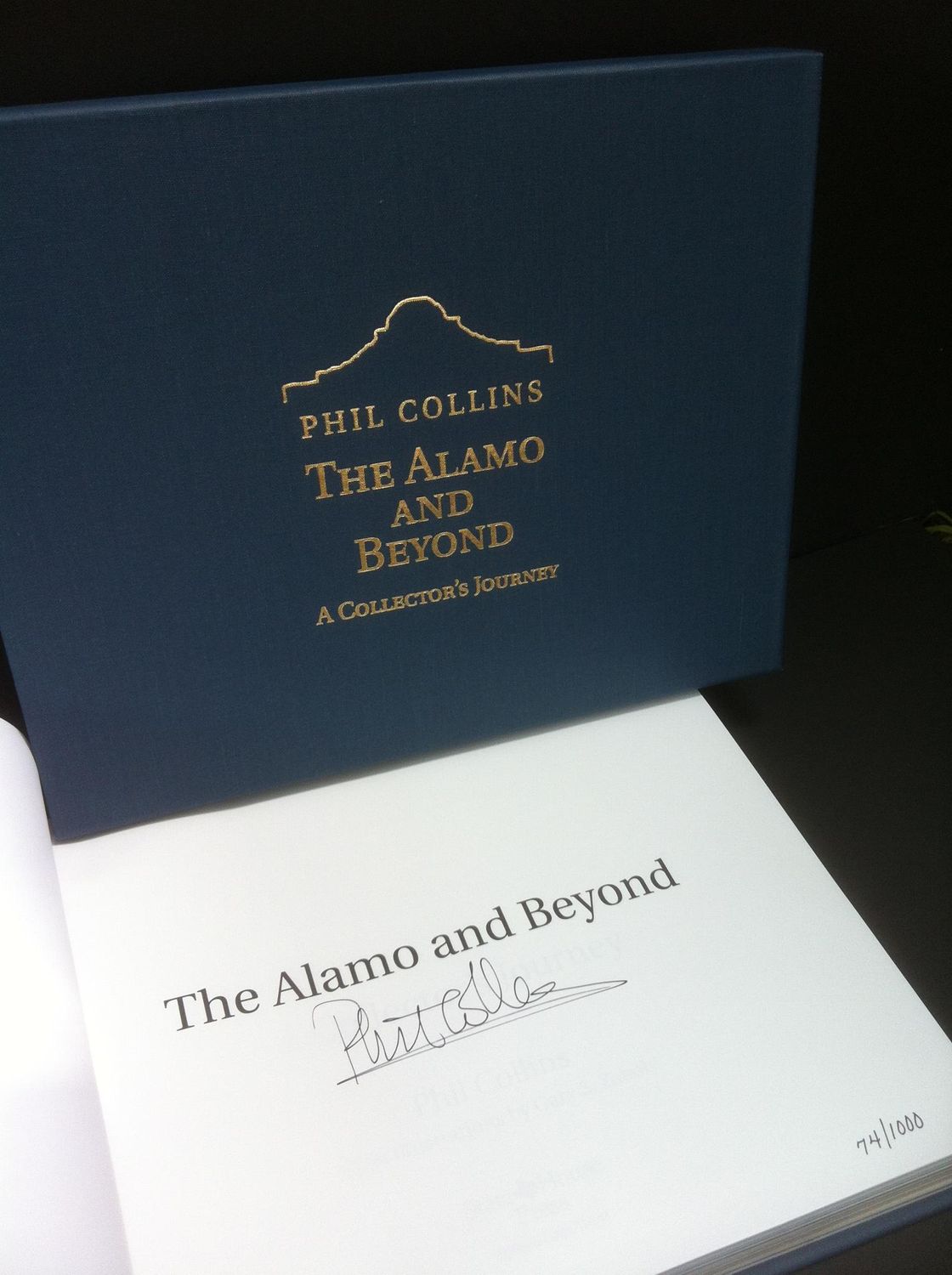 Alamo and Beyond Limited Edition - Signed and Numbered - Bound Case