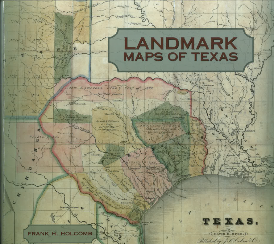 Landmark Maps of Texas - Cloth