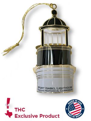Port Isabel Lighthouse Illuminated Ornament