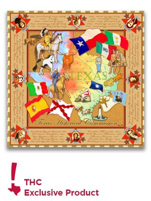 Texas History Scarf
