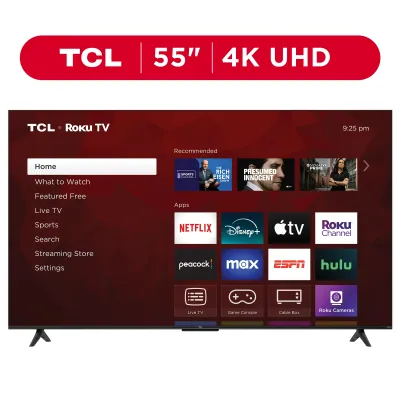 55" TCL UHD TV