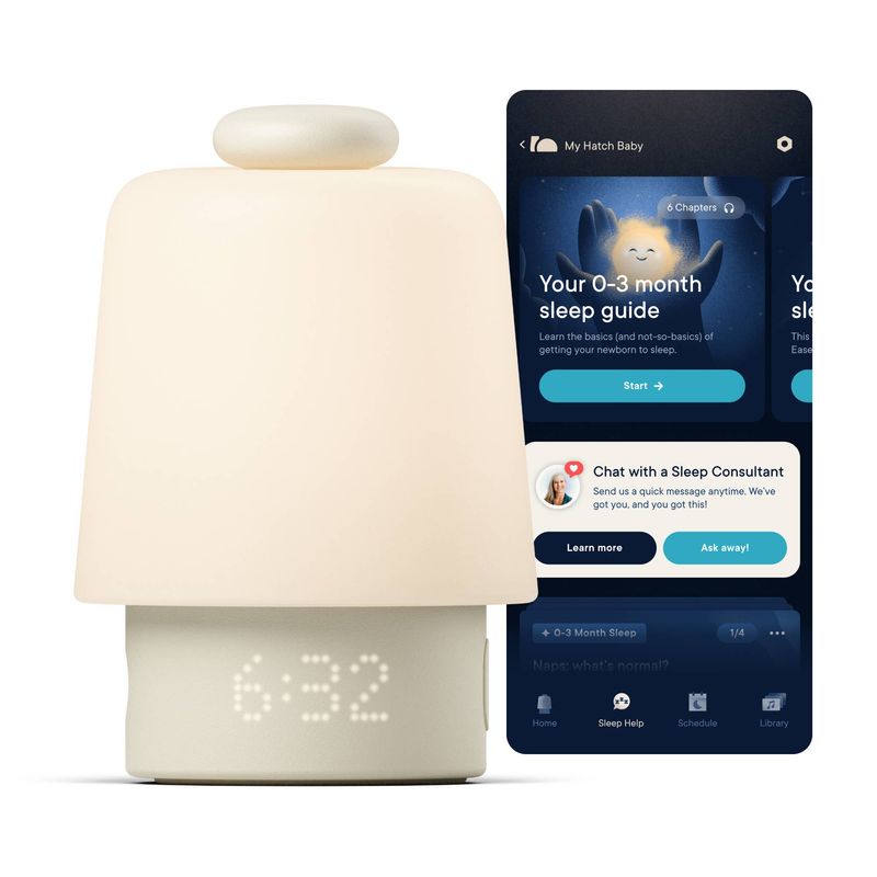 Hatch - Hatch Baby Sleep Support, Sound Machine &amp; Night Light