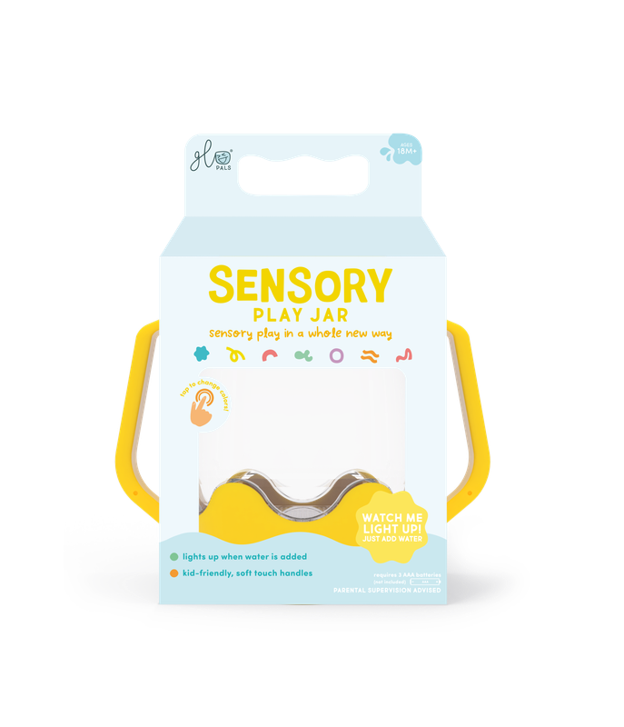 Glo Pals - Yellow Sensory Play Jar