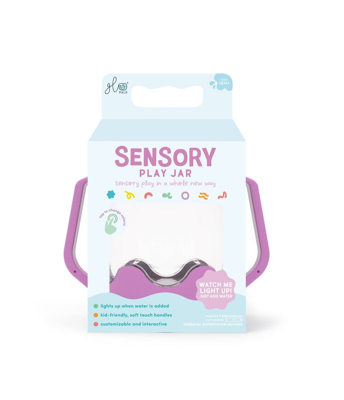 Glo Pals - Purple Sensory Play Jar