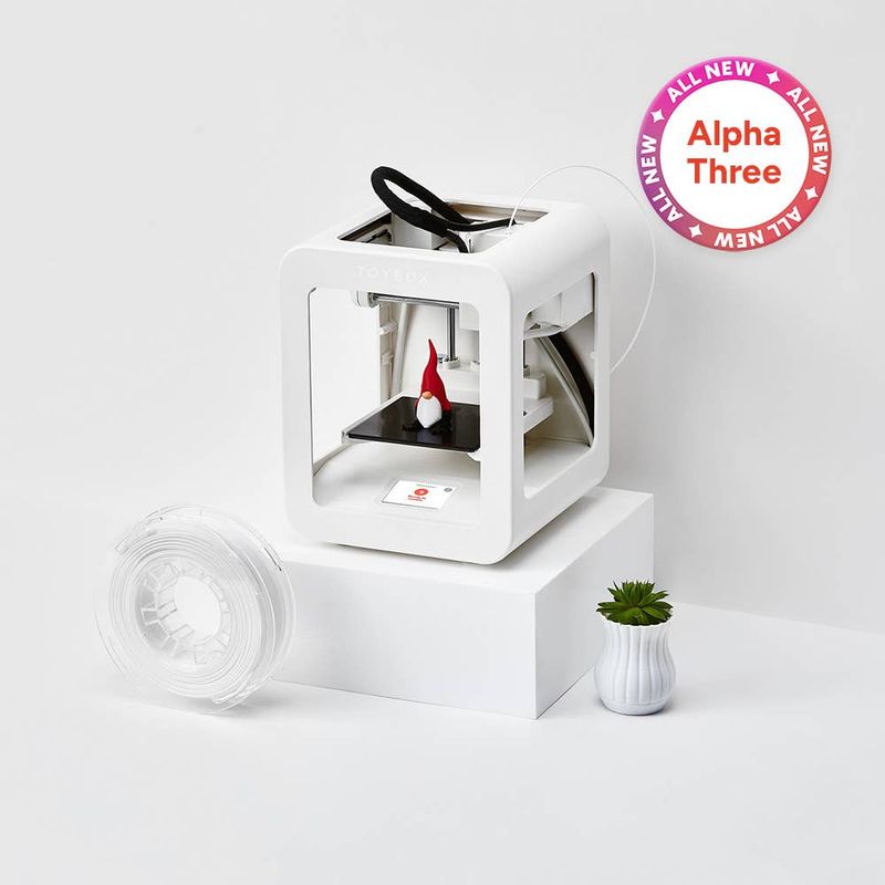 Toybox - Toybox Alpha Three Starter 3D Printer Bundle