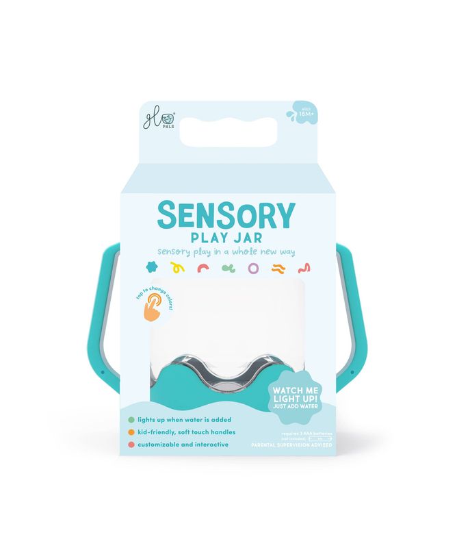 Glo Pals - Blue Sensory Play Jar