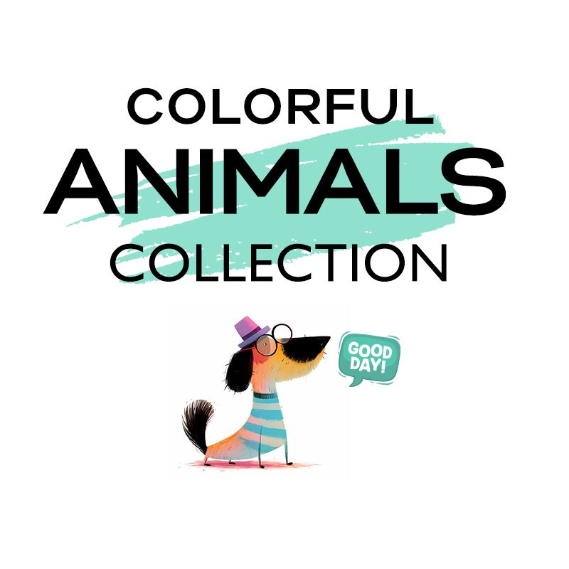 Συλλογή κούπες  Colorful Animals