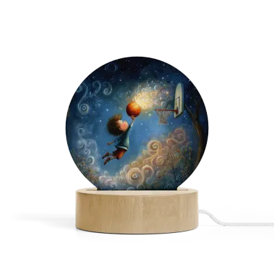 Art Φωτιστικό LED Κυκλικό - Ο Μικρός Πρωταθλητής Basket Art Φωτιστικό LED Κυκλικό - Ο Μικρός Πρωταθλητής Basket