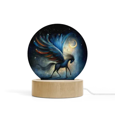 Art Φωτιστικό LED Κυκλικό - Η Πτήση του Πήγασου – Cosmic Art Art Φωτιστικό LED Κυκλικό - Η Πτήση του Πήγασου – Cosmic Art