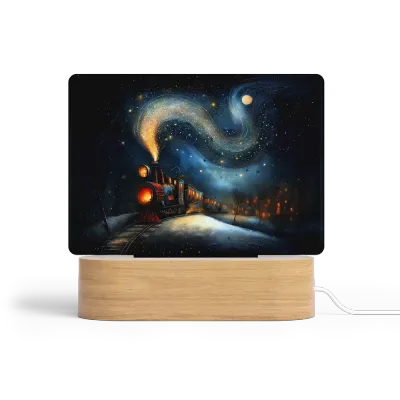 Art Φωτιστικό LED Ορθογώνιο - Το Εξπρές των Άστρων – Midnight Magic Art Art Φωτιστικό LED Ορθογώνιο - Το Εξπρές των Άστρων – Midnight Magic Art