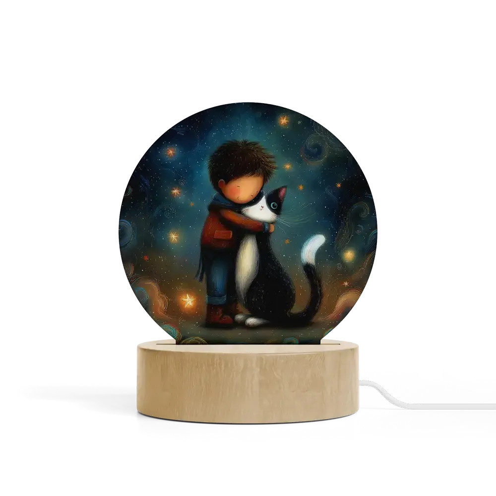 Art Φωτιστικό LED Κυκλικό - Η Πιο Γλυκιά Αγκαλιά