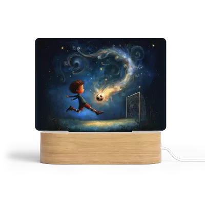 Art Φωτιστικό LED Ορθογώνιο - Το Γκολ του Ουρανού – Celestial Sports-Art Art Φωτιστικό LED Ορθογώνιο - Το Γκολ του Ουρανού – Celestial Sports-Art