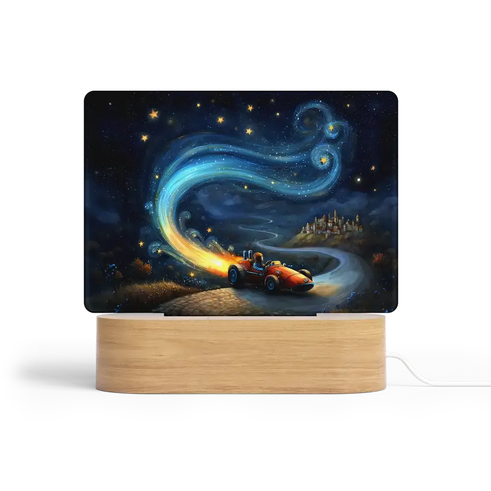 Art Φωτιστικό LED Ορθογώνιο - Η Ταχύτητα των Άστρων – Cosmic Speed-Art