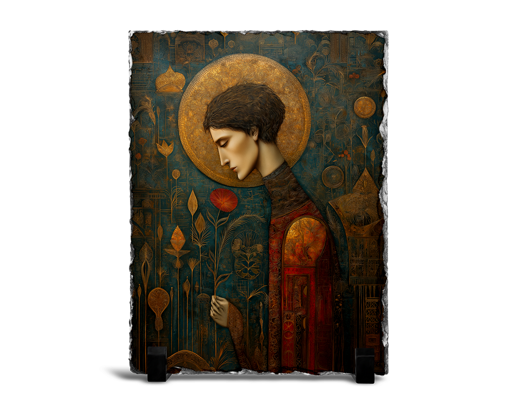 Επιτραπέζιος Πίνακας Πέτρινος 15x20 - Σχέδιο Άγγελος, Η Προσφορά της Άνοιξης