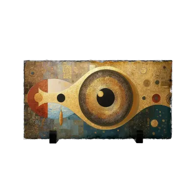 Επιτραπέζιος Πίνακας Πέτρινος 30x15 - Σχέδιο Ανοιχτός Ορίζοντας