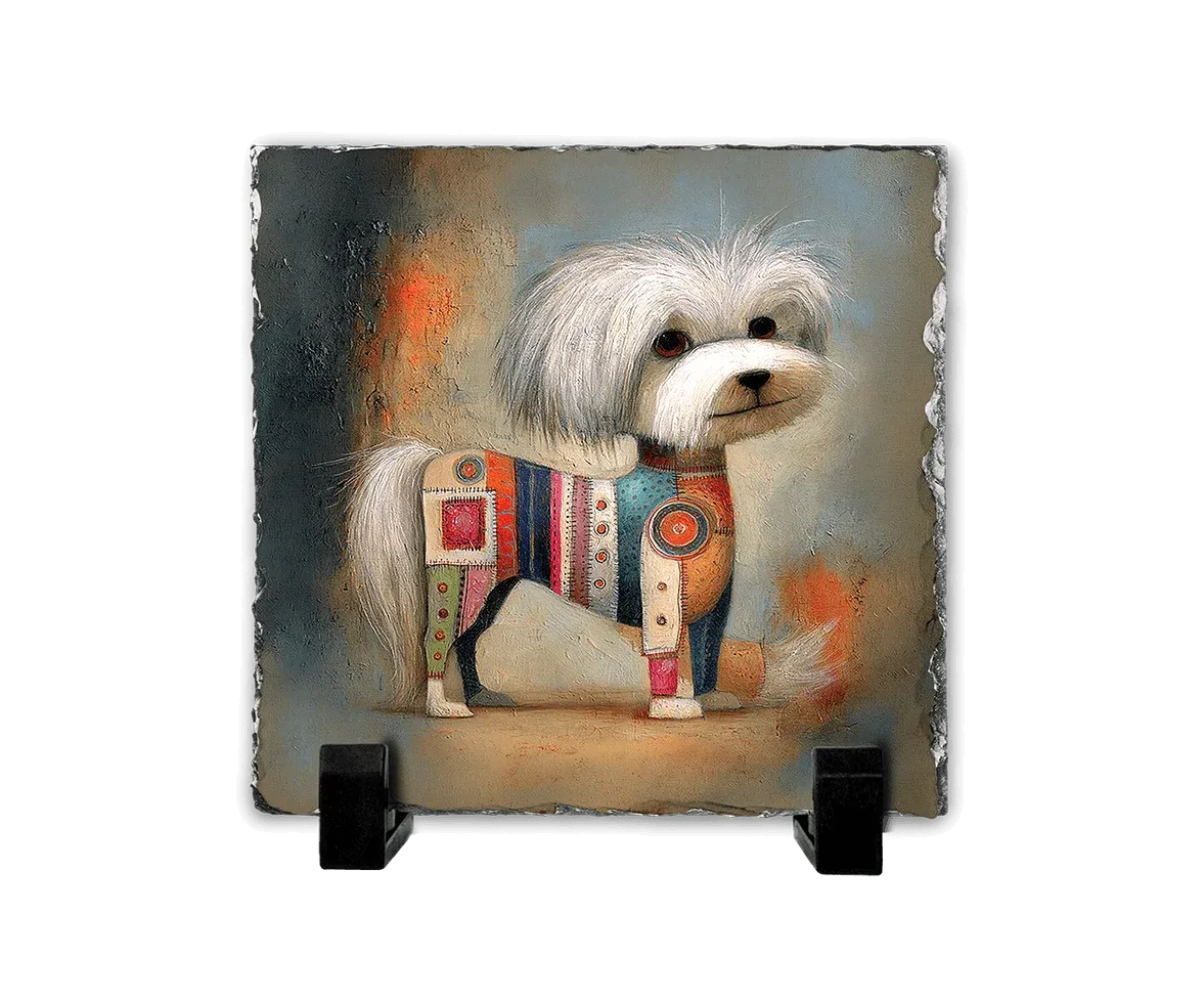 Ο Μικρός Ταξιδιώτης — Eastern-Inspired Dog Art
