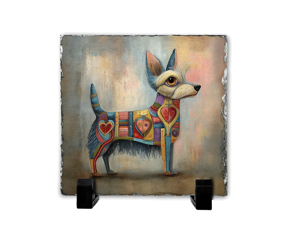 Ο Γαλάζιος Ονειροπόλος — Eastern-Inspired Dog Art