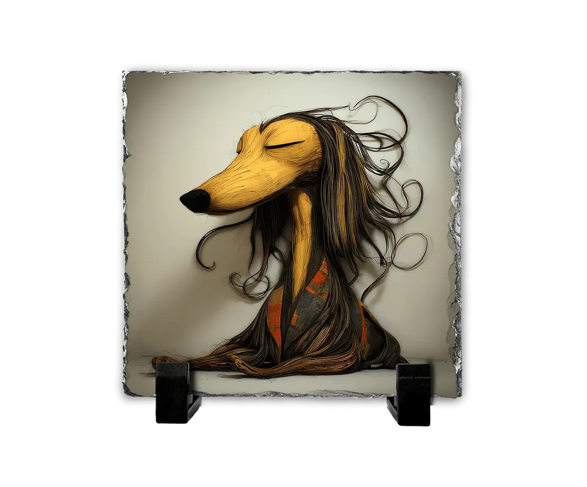 Η Κομψή Σιλουέτα — Whimsical Dog Art